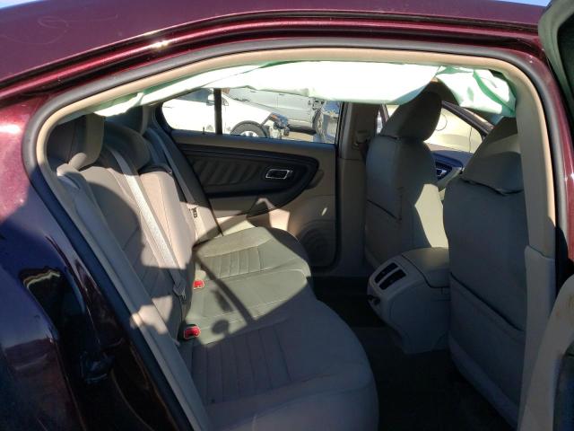 1FAHP2DW9BG167904 - 2011 FORD TAURUS SE BURGUNDY photo 10