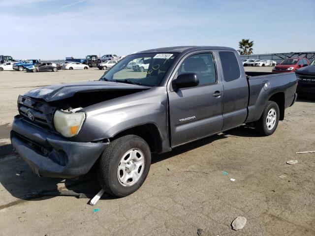 5TETX22N59Z609160 - 2009 TOYOTA TACOMA ACCESS CAB GRAY photo 1