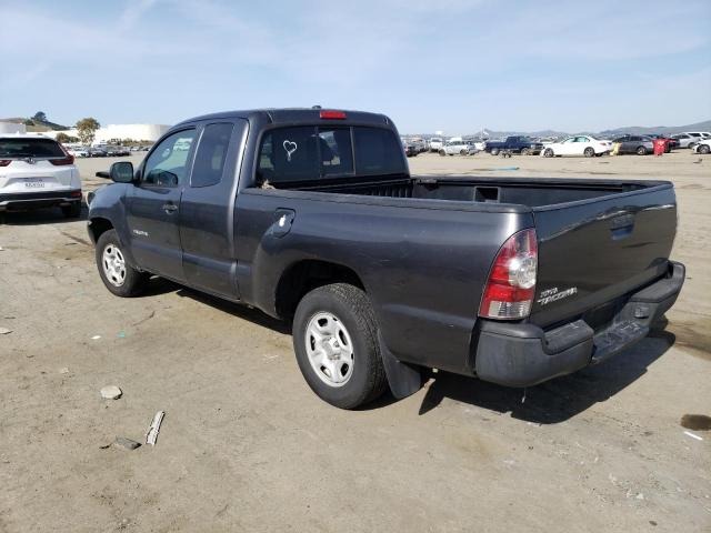 5TETX22N59Z609160 - 2009 TOYOTA TACOMA ACCESS CAB ნაცრისფერი ფოტო 2