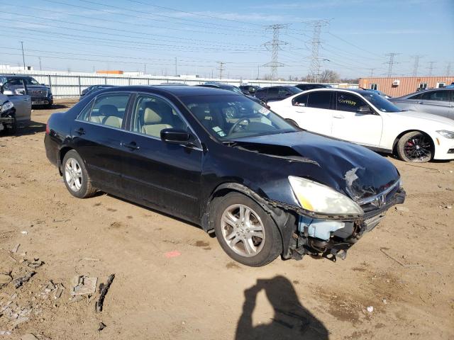 1HGCM56827A109643 - 2007 HONDA ACCORD EX BLACK photo 4