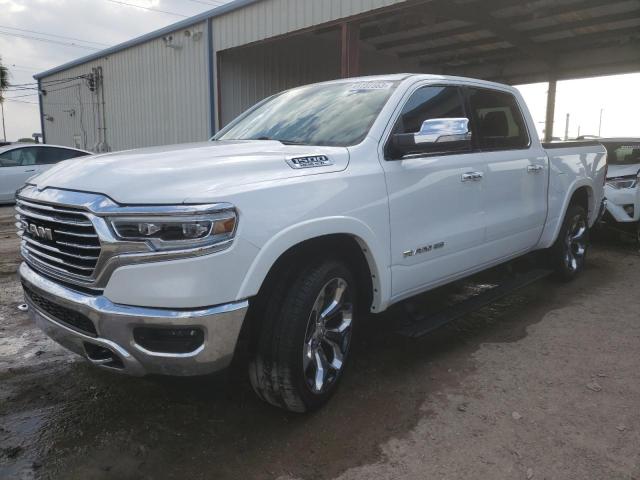 1C6SRFKT9KN690613 - 2019 RAM 1500 LONGHORN WHITE photo 1