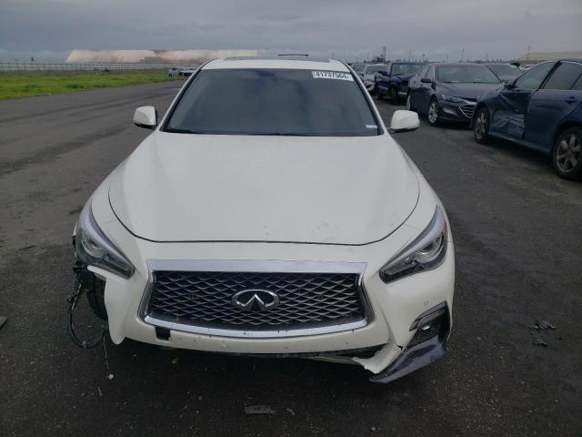 JN1EV7AP9LM203822 - 2020 INFINITI Q50 PURE WHITE photo 5