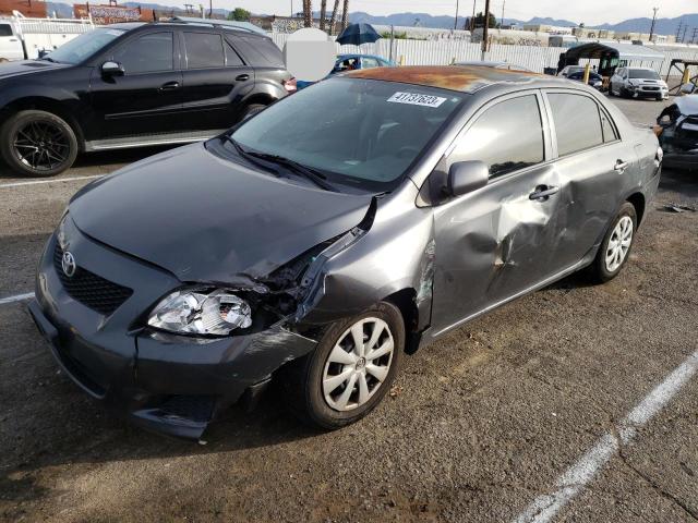 1NXBU4EE0AZ247517 - 2010 TOYOTA COROLLA BASE GRAY photo 1