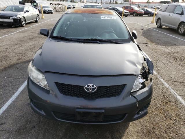 1NXBU4EE0AZ247517 - 2010 TOYOTA COROLLA BASE GRAY photo 5