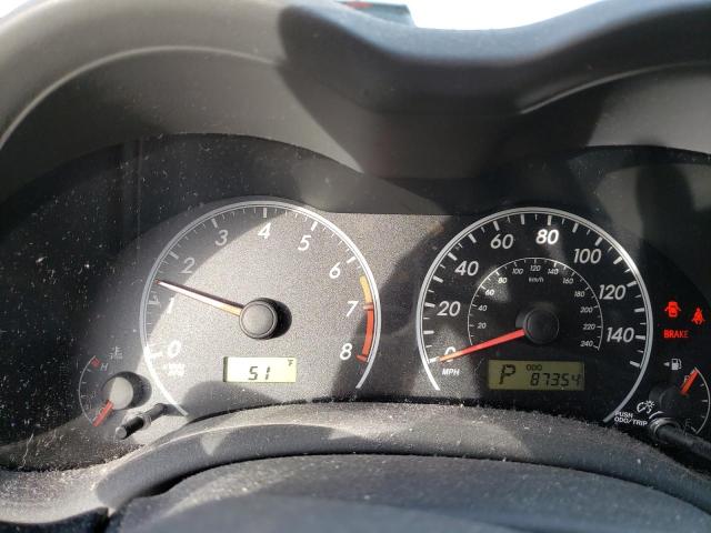 1NXBU4EE0AZ247517 - 2010 TOYOTA COROLLA BASE GRAY photo 9