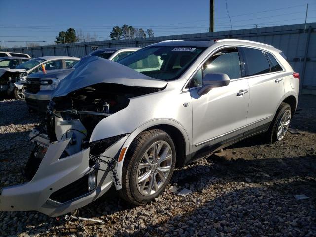 1GYKNCRS8KZ156683 - 2019 CADILLAC XT5 LUXURY SILVER photo 1