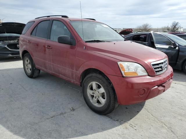 KNDJD735885797315 - 2008 KIA SORENTO EX RED photo 4