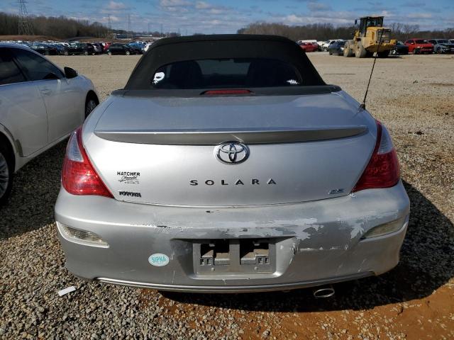 4T1FA38P38U145639 - 2008 TOYOTA CAMRY SOLA SE SILVER photo 6