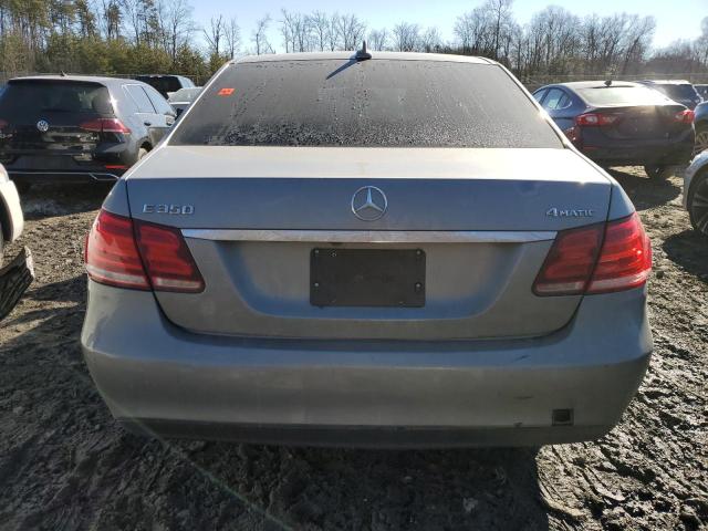 WDDHF8JB6EB010100 - 2014 MERCEDES-BENZ E 350 4MATIC GRAY photo 6