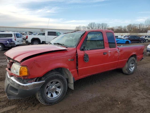 1FTYR44EX3TA19437 - 2003 FORD RANGER SUPER CAB RED photo 1