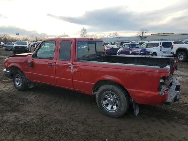 1FTYR44EX3TA19437 - 2003 FORD RANGER SUPER CAB RED photo 2