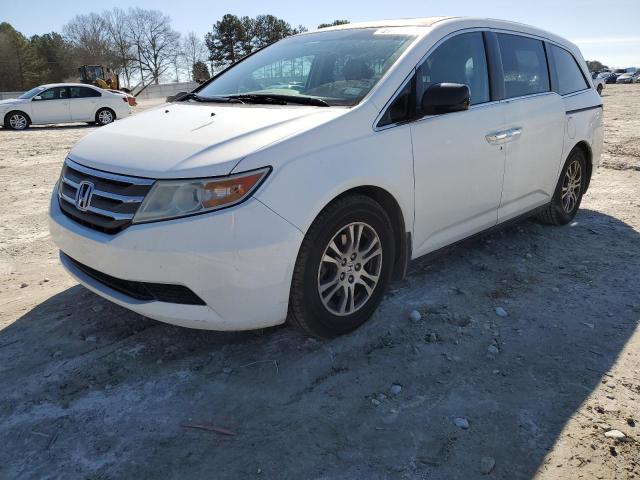 5FNRL5H69CB095295 - 2012 HONDA ODYSSEY EXL WHITE photo 1