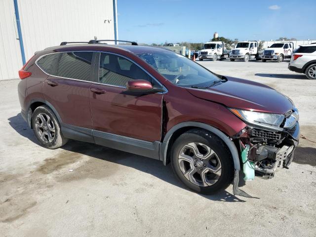 7FARW1H53JE012811 - 2018 HONDA CR-V EX PURPLE photo 4