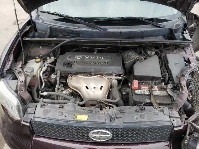 JTLKE50E081004899 - 2008 TOYOTA SCION XB Bordeaux Foto 11