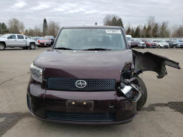 JTLKE50E081004899 - 2008 TOYOTA SCION XB Bordeaux Foto 5