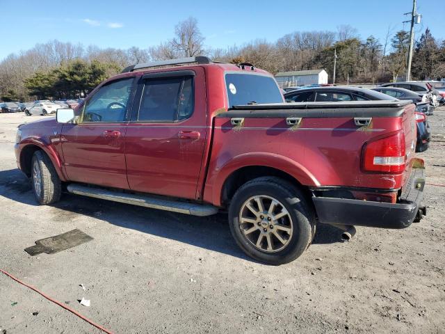 1FMEU53827UA13839 - 2007 FORD EXPLORER S LIMITED RED photo 2