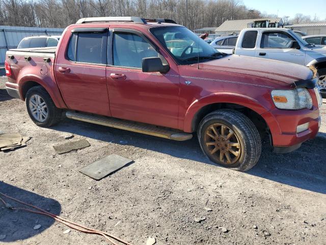 1FMEU53827UA13839 - 2007 FORD EXPLORER S LIMITED RED photo 4