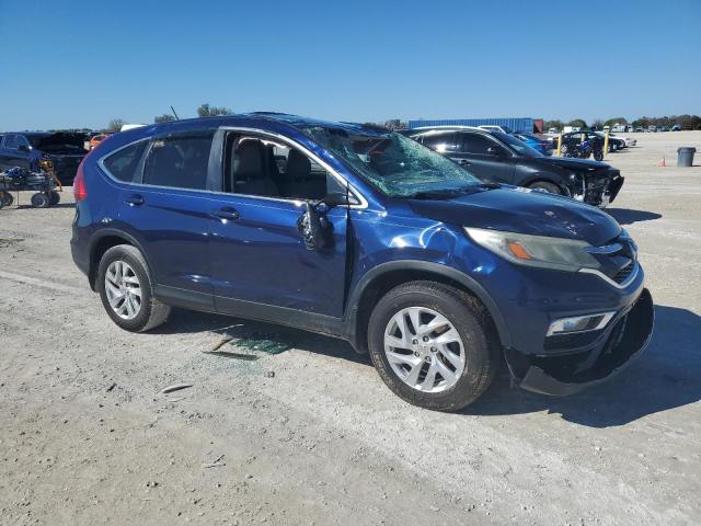 3CZRM3H5XFG710535 - 2015 HONDA CR-V EX BLUE photo 4