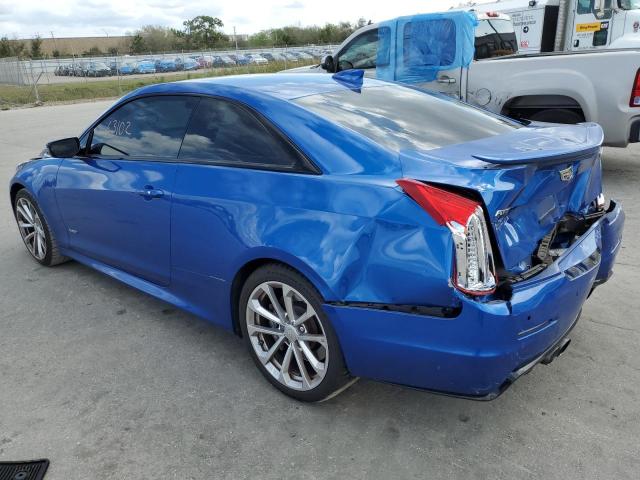 1G6AN1RY0H0197433 - 2017 CADILLAC ATS-V BLUE photo 2