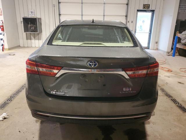 4T1BD1EB8DU015370 - 2013 TOYOTA AVALON HYBRID GRAY photo 6