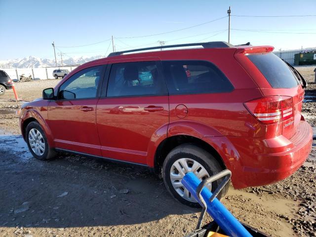 3C4PDCAB5GT166449 - 2016 DODGE JOURNEY SE RED photo 2