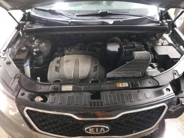 5XYKWDA24DG401548 - 2013 KIA SORENTO SX GRAY photo 11