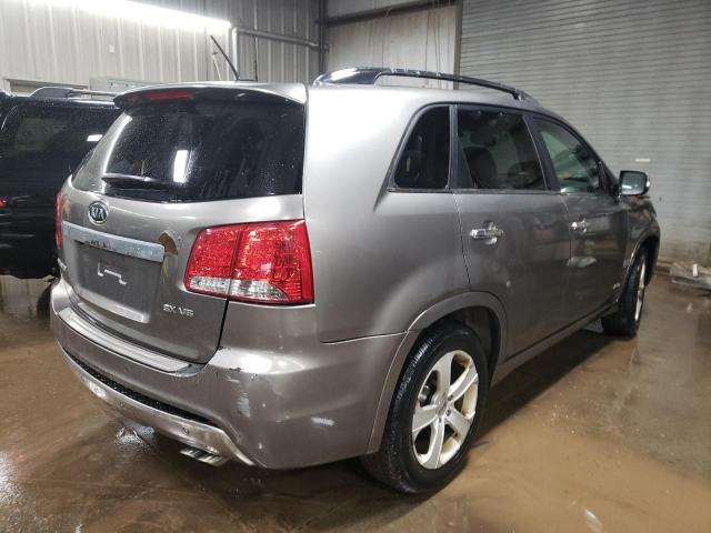 5XYKWDA24DG401548 - 2013 KIA SORENTO SX GRAY photo 3