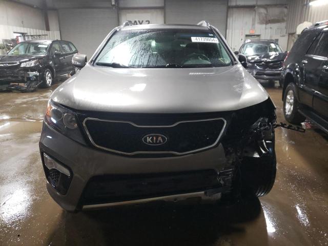 5XYKWDA24DG401548 - 2013 KIA SORENTO SX GRAY photo 5