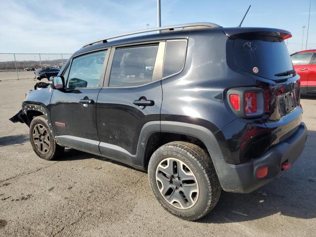 ZACCJBCT0FPB66839 - 2015 JEEP RENEGADE TRAILHAWK BLACK photo 2