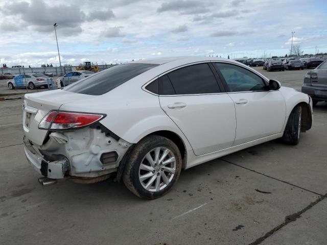 1YVHZ8DHXD5M07317 - 2013 MAZDA 6 TOURING WHITE photo 3