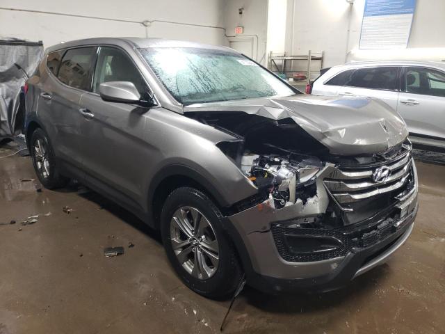 5XYZT3LB4EG131138 - 2014 HYUNDAI SANTA FE S SILVER photo 4