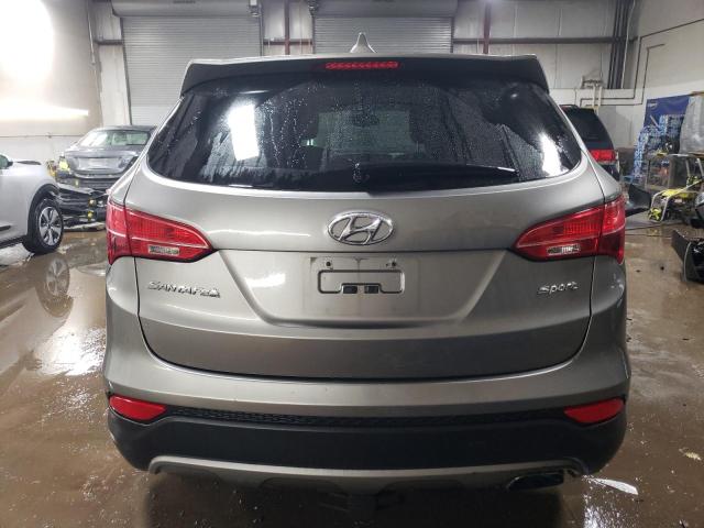 5XYZT3LB4EG131138 - 2014 HYUNDAI SANTA FE S SILVER photo 6