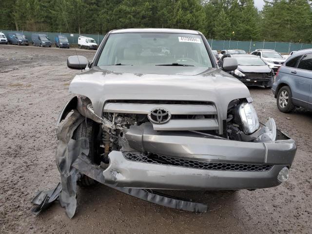 5TBDT48126S530515 - 2006 TOYOTA TUNDRA DOUBLE CAB LIMITED GRAY photo 5