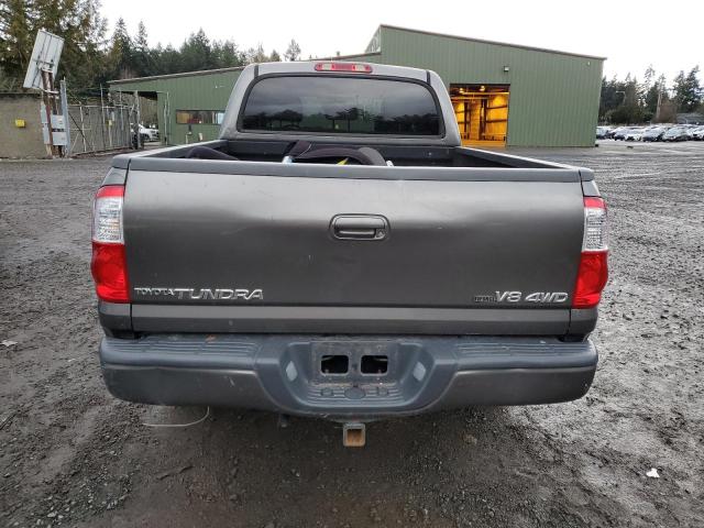 5TBDT48126S530515 - 2006 TOYOTA TUNDRA DOUBLE CAB LIMITED GRAY photo 6