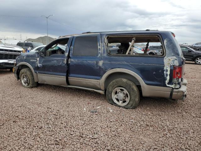 1FMNU44S14EA16967 - 2004 FORD EXCURSION EDDIE BAUER BLUE photo 2