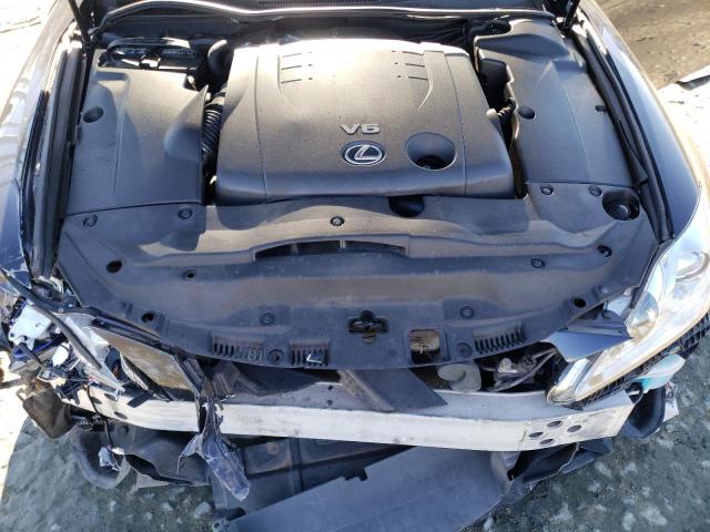 JTHCK262782022393 - 2008 LEXUS IS 250 BLUE photo 11