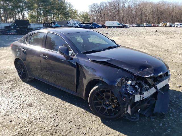 JTHCK262782022393 - 2008 LEXUS IS 250 BLUE photo 4