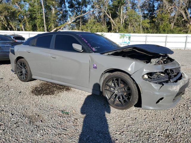 2C3CDXCT6HH620718 - 2017 DODGE CHARGER R/T GRAY photo 4