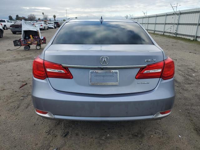 JH4KC1F39EC004902 - 2014 ACURA RLX BLUE photo 6