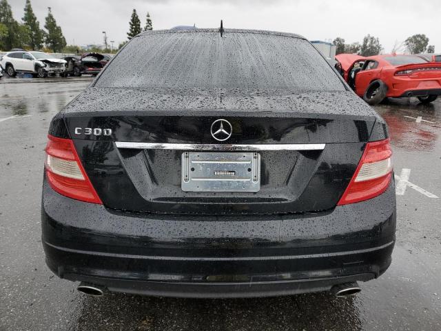 WDDGF54X69R068447 - 2009 MERCEDES-BENZ C 300 BLACK photo 6