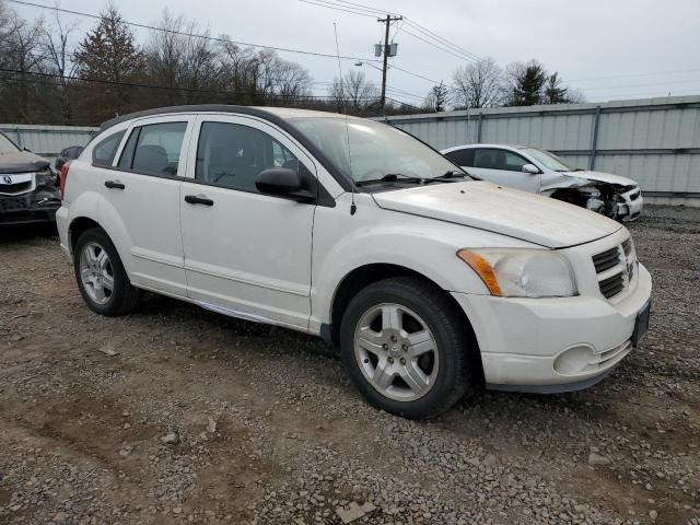 1B3HB48B47D304222 - 2007 DODGE CALIBER SXT WHITE photo 4