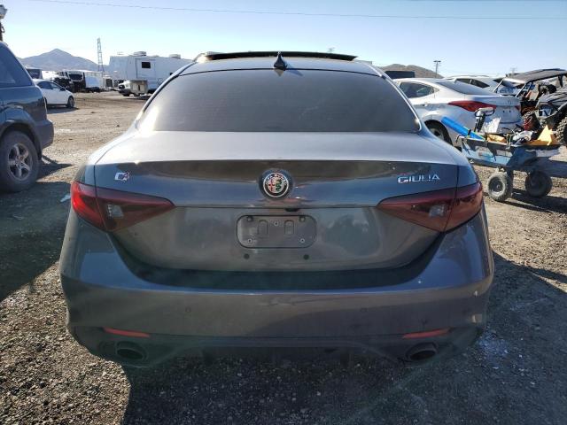 ZARFANBN2N7654712 - 2022 ALFA ROMEO GIULIA SUPER GRAY photo 6