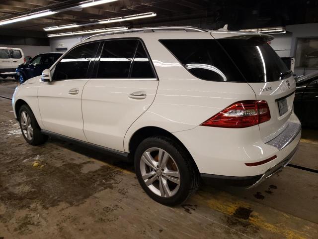 4JGDA5HB5EA409500 - 2014 MERCEDES-BENZ ML 350 4MATIC WHITE photo 2