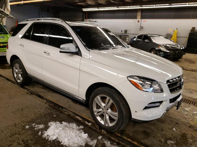 4JGDA5HB5EA409500 - 2014 MERCEDES-BENZ ML 350 4MATIC WHITE photo 4