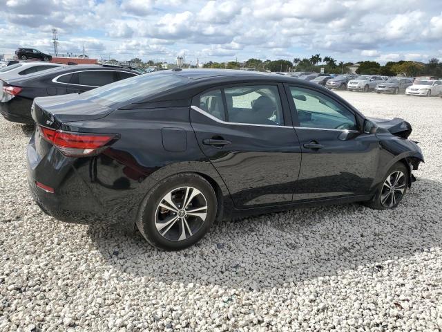 3N1AB8CV8NY292596 - 2022 NISSAN SENTRA SV BLACK photo 3