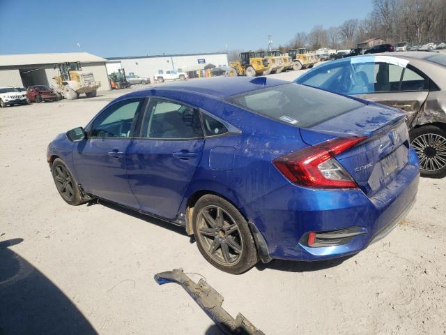 19XFC1F37KE012326 - 2019 HONDA CIVIC EX BLUE photo 2