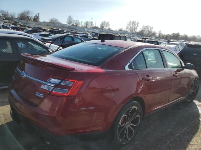 1FAHP2KT6DG180864 - 2013 FORD TAURUS SHO MAROON photo 3