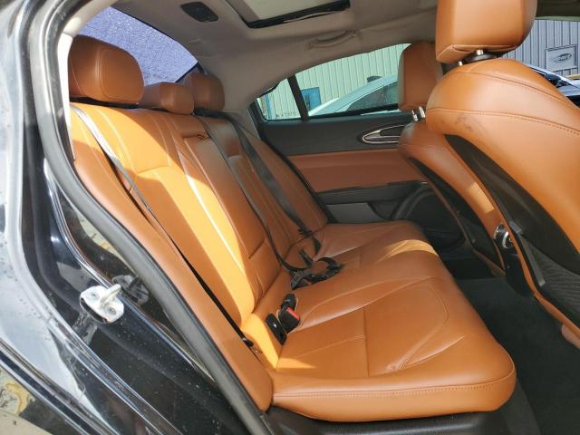 ZARFAEDN7H7550251 - 2017 ALFA ROMEO GIULIA Q4 BLACK photo 10