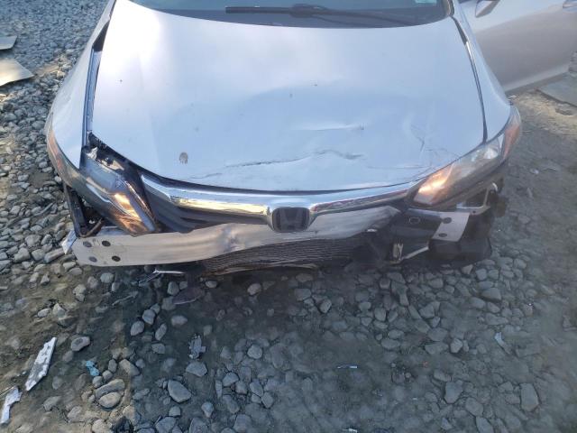 19XFB2F83CE300754 - 2012 HONDA CIVIC EX SILVER photo 11