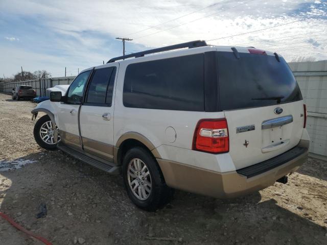 1FMJK1H59EEF17274 - 2014 FORD EXPEDITION EL XLT WHITE photo 2